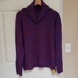 ☆Market & Spruce Cowl-neck Cropped Sweater